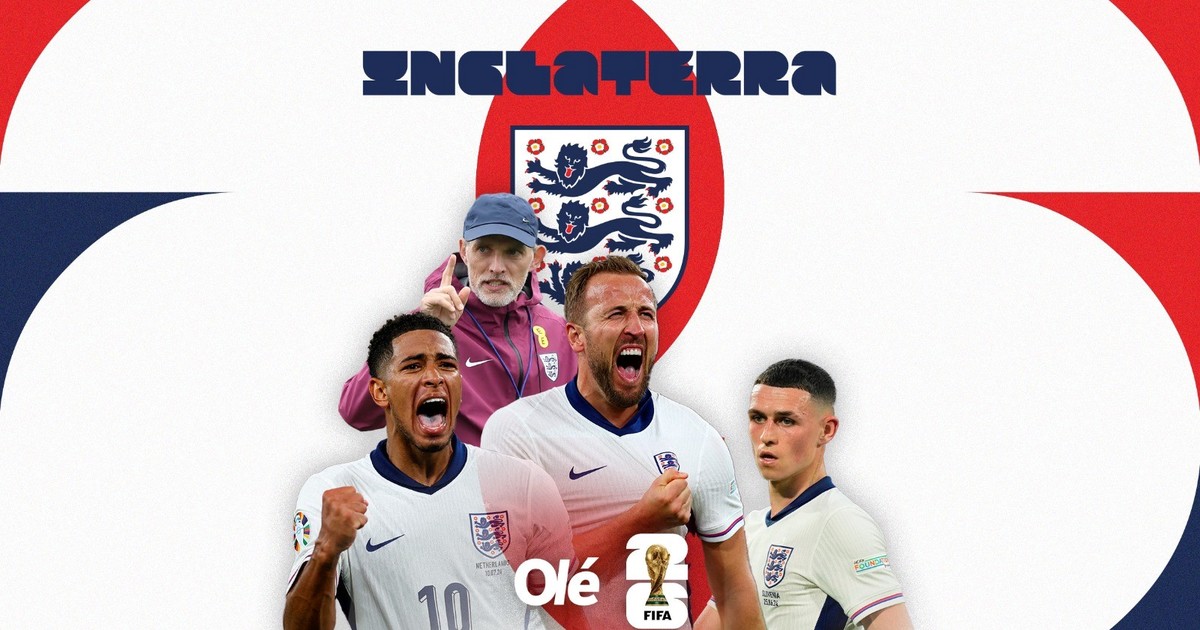 Imagen para el artículo: El uno por uno de los 26 jugadores de la Selección de Inglaterra