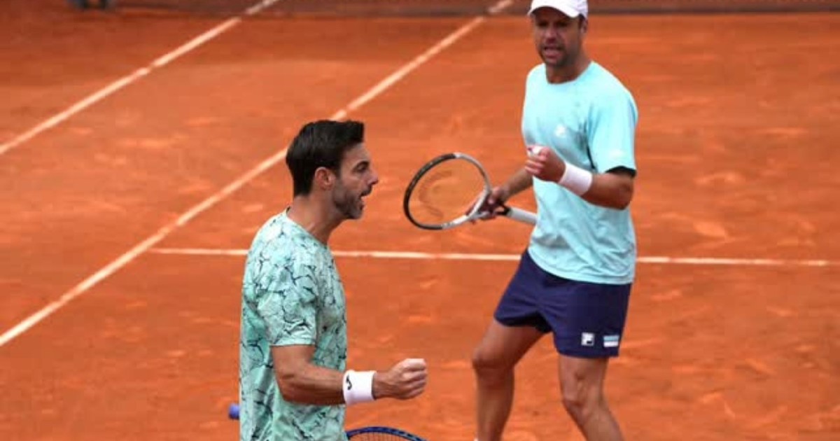 Imagen para el artículo: Zeballos y Granollers ya están en semis de Roland Garros y el sueño de defender la corona sigue en pie