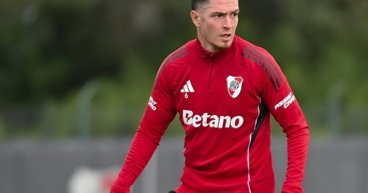 Imagen para el artículo: Por qué Aníbal Moreno aún se entrena diferenciado en la pretemporada de River