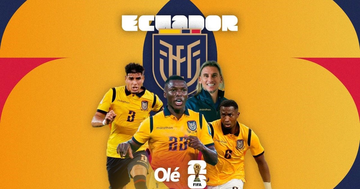 Imagen para el artículo: El uno por uno de los 26 jugadores de la selección de Ecuador