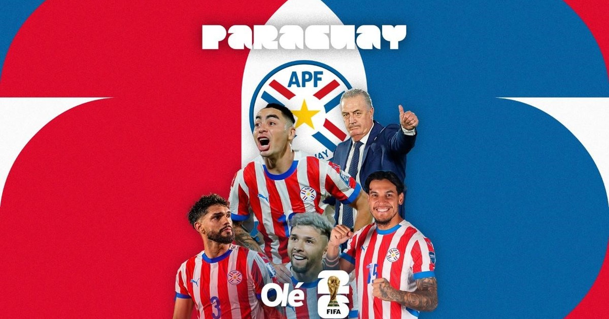 Imagen para el artículo: El uno por uno los 26 jugadores de la selección de Paraguay