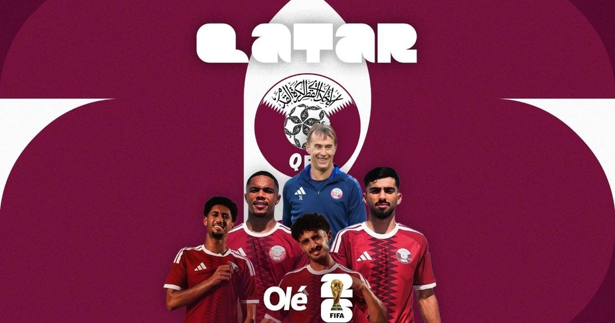 Imagen para el artículo: El uno por uno de los 26 jugadores de la selección de Qatar