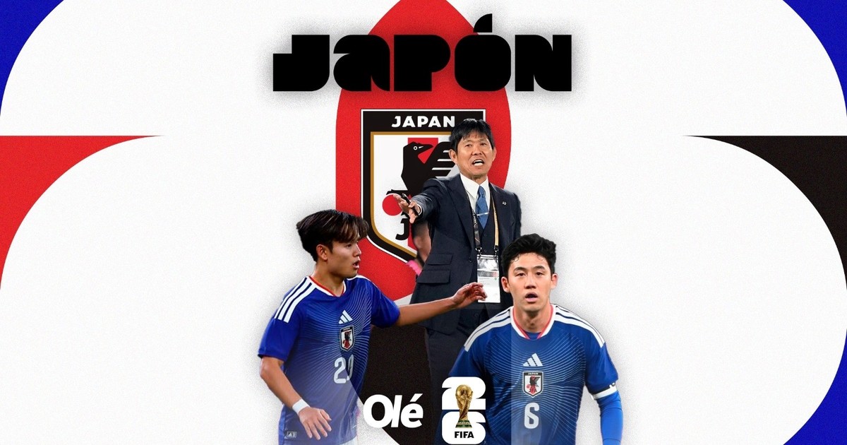 Imagen para el artículo: El uno por uno de los 26 jugadores de la selección de Japón