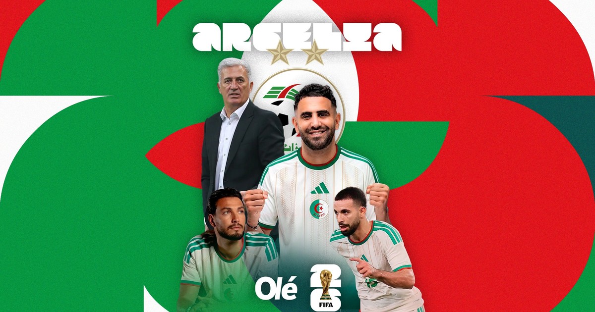 Imagen para el artículo: El uno por uno de los 26 jugadores de la selección de Argelia