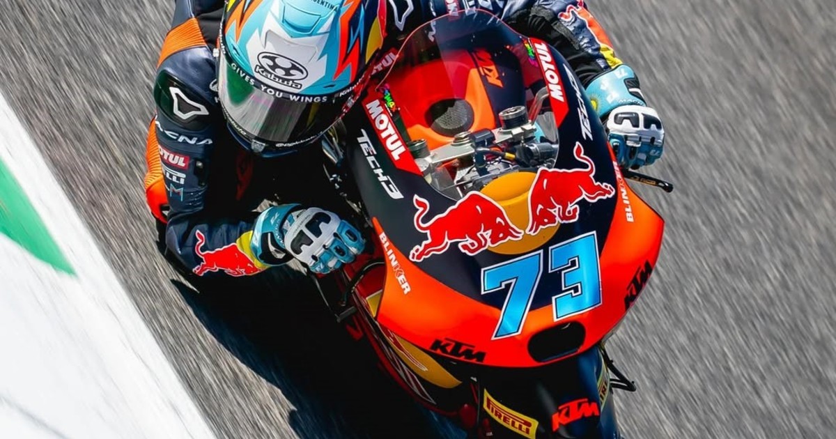 Imagen para el artículo: Moto3 en Hungría: Valentín Perrone largará cuarto y buscará la revancha