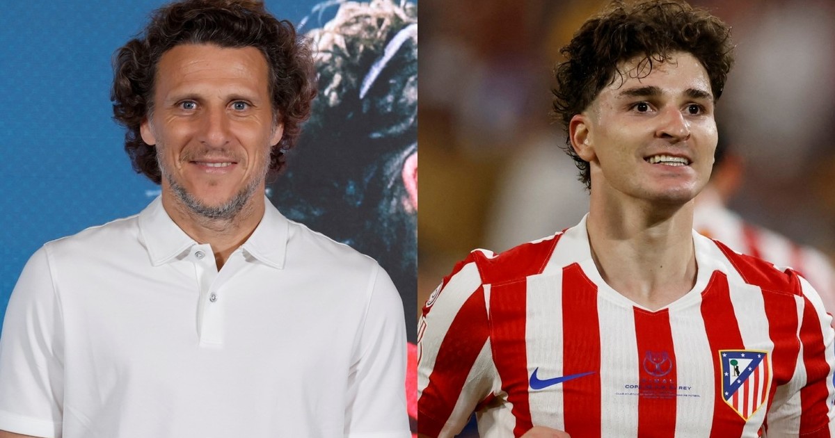 Imagen para el artículo: Forlán defendió a Julián Álvarez en medio de los rumores de una salida del Atlético: "La gente tiene que entender que somos jugadores profesionales"