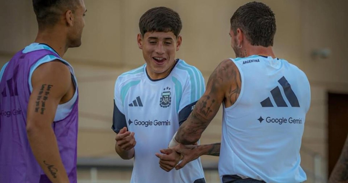 Imagen para el artículo: El mensaje de la joya de Boca desde el búnker de la Selección
