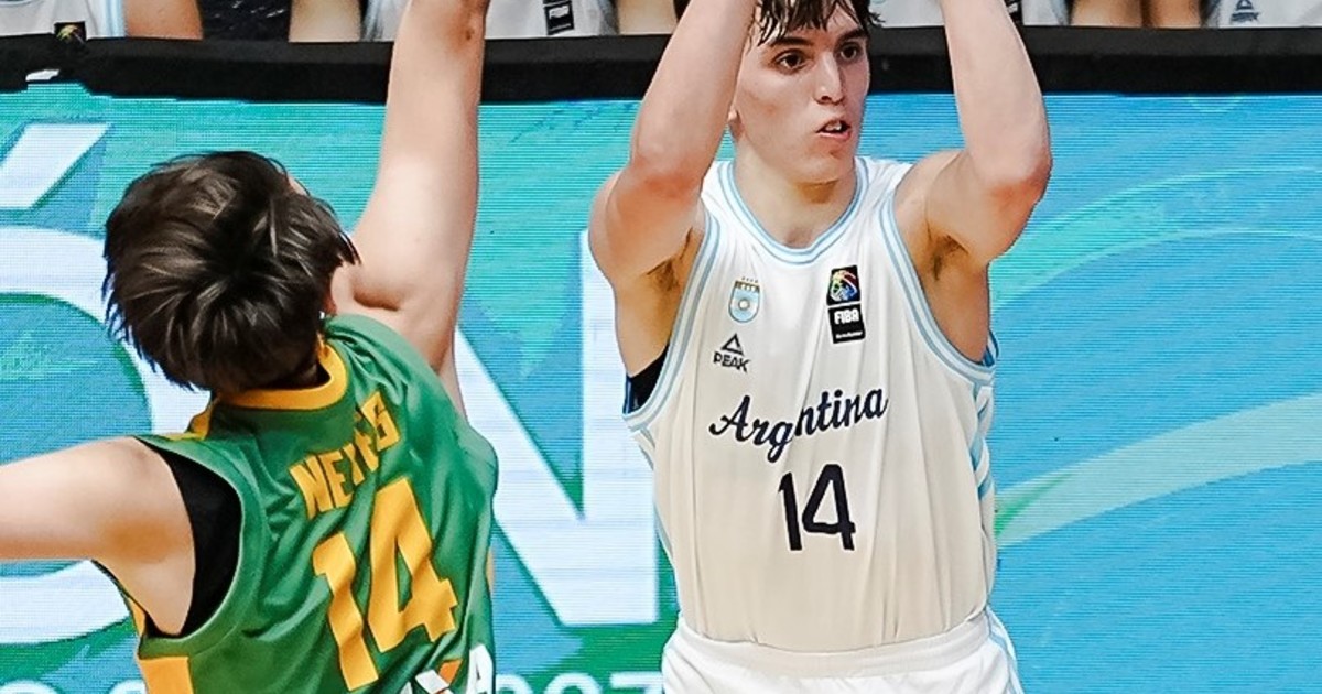Imagen para el artículo: En una remontada épica sobre el final, Argentina le ganó el clásico a Brasil en la AmeriCup U18