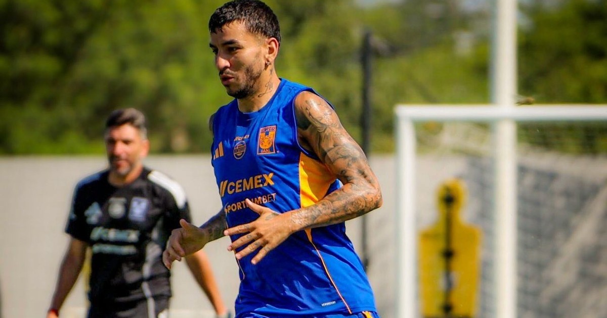 Imagen para el artículo: Cuántos millones le pide Tigres a River por el pase de Ángel Correa