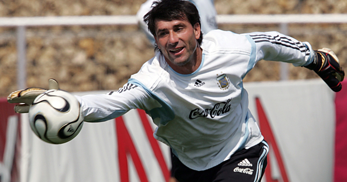 Imagen para el artículo: El Pato Abbondanzieri, entre atajar penales y su mirada del futuro de la Selección