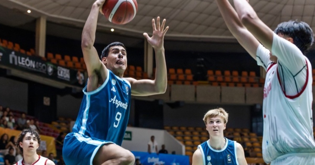 Imagen para el artículo: Argentina venció a México, avanzó a cuartos de la AmeriCup U18 y buscará el pase al Mundial
