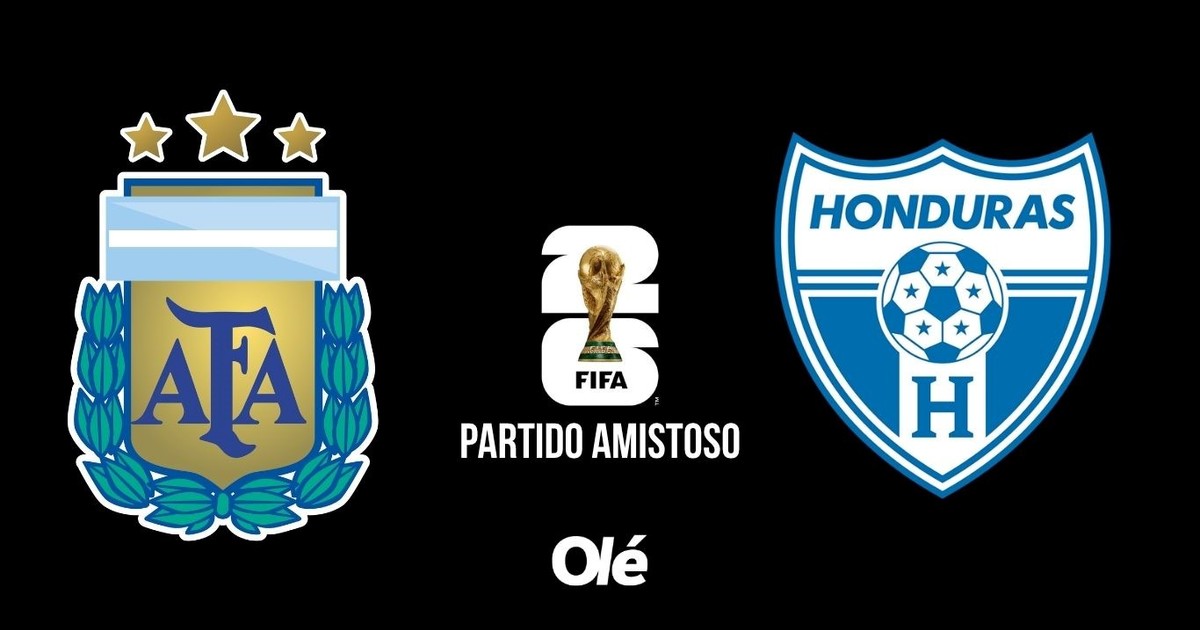 Imagen para el artículo: Argentina vs. Honduras, por un amistoso previo al Mundial 2026: hora, TV y probables formaciones