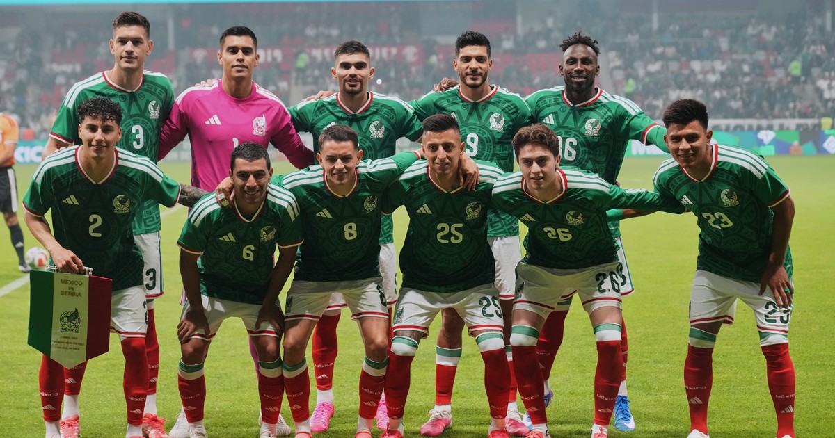 Imagen para el artículo: México se ilusiona antes del Mundial: goleó a Serbia en su último ensayo