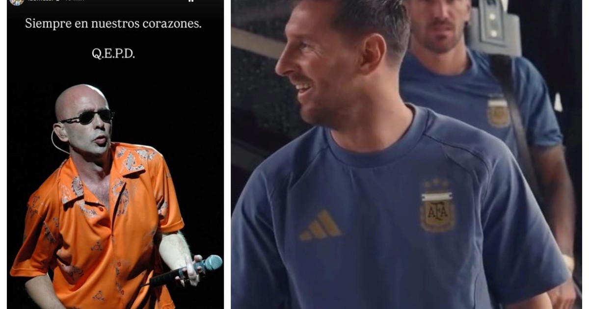 Imagen para el artículo: La llegada de la Selección a Texas, con homenaje de la AFA y de Messi al Indio Solari