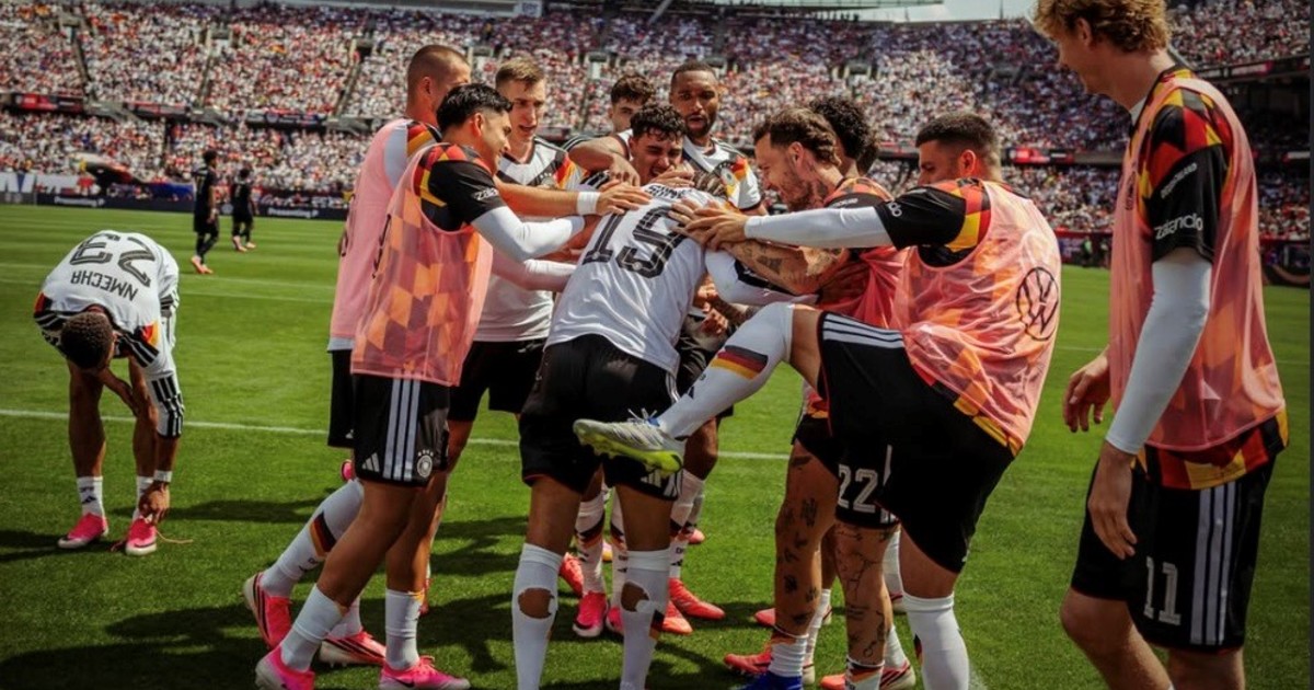 Imagen para el artículo: Alemania le ganó a Estados Unidos en un atractivo partido antes del debut en el Mundial