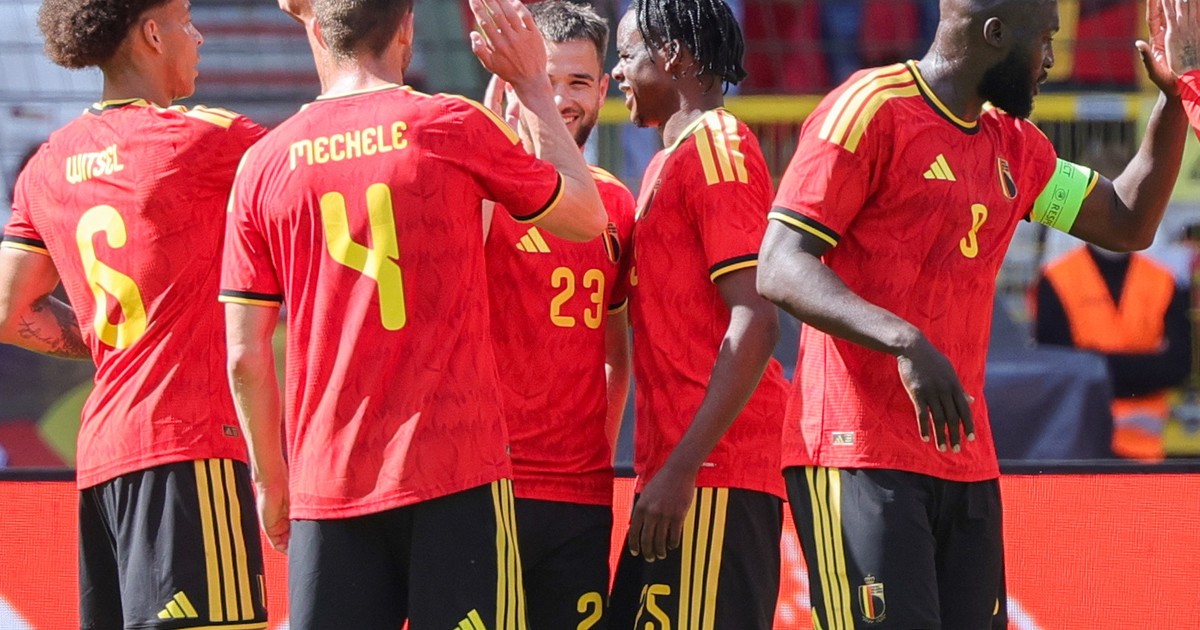 Imagen para el artículo: Bélgica le dio una paliza a Túnez en un amistoso de mundialistas