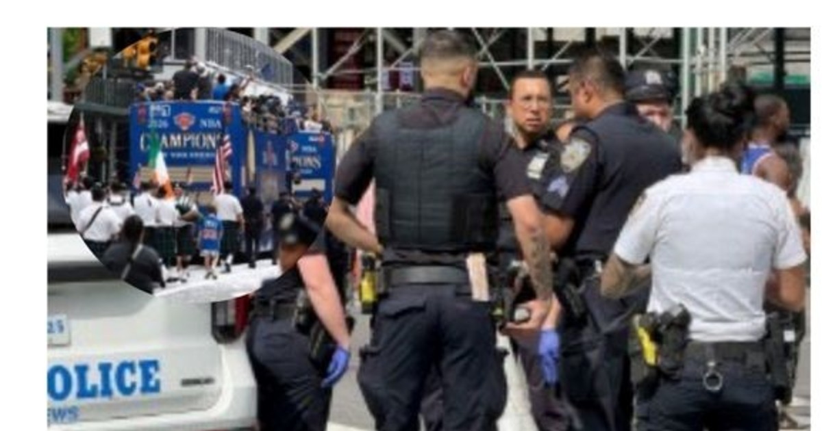 Imagen para el artículo: Tiros y pánico en Nueva York horas después de los festejos por el título de los Knicks en la NBA
