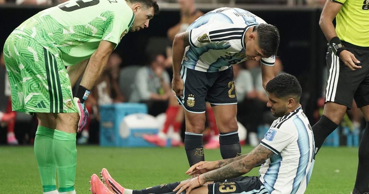 Imagen para el artículo: Cómo está Cuti Romero después de salir ante Austria
