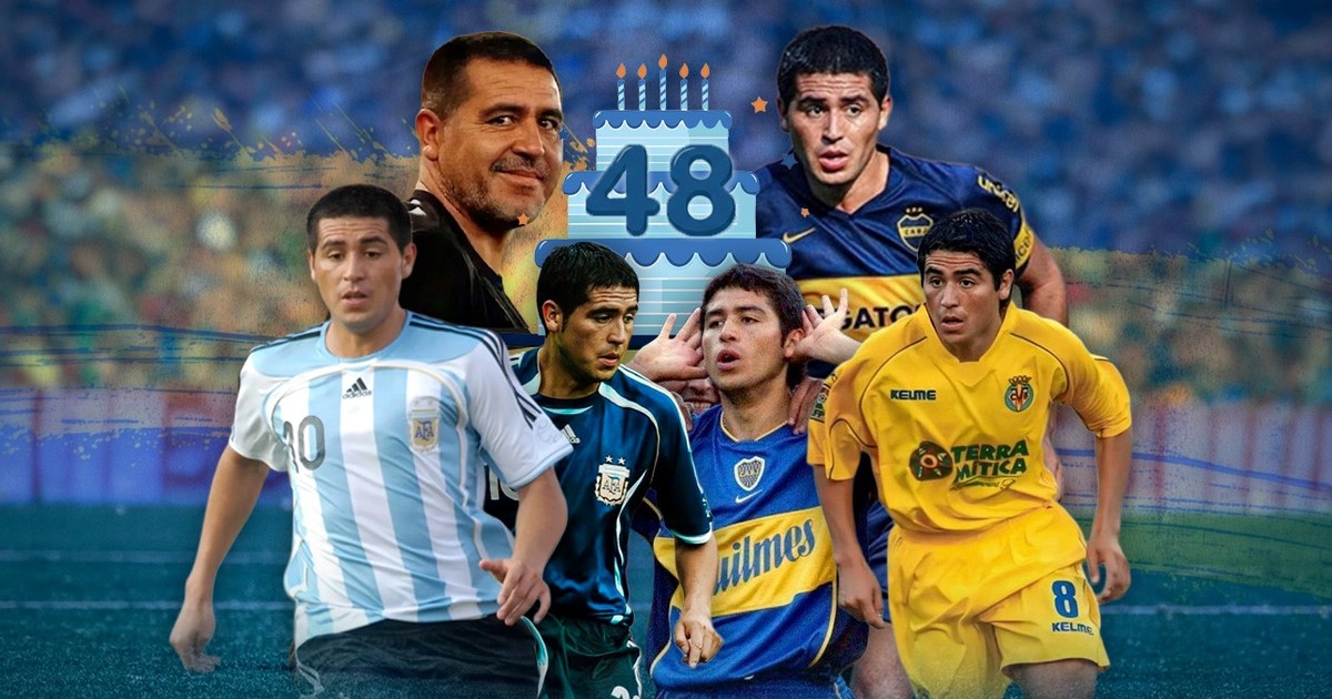 Imagen para el artículo: Los 30 cumpleaños de Román en el fútbol, del ídolo al presidente de Boca