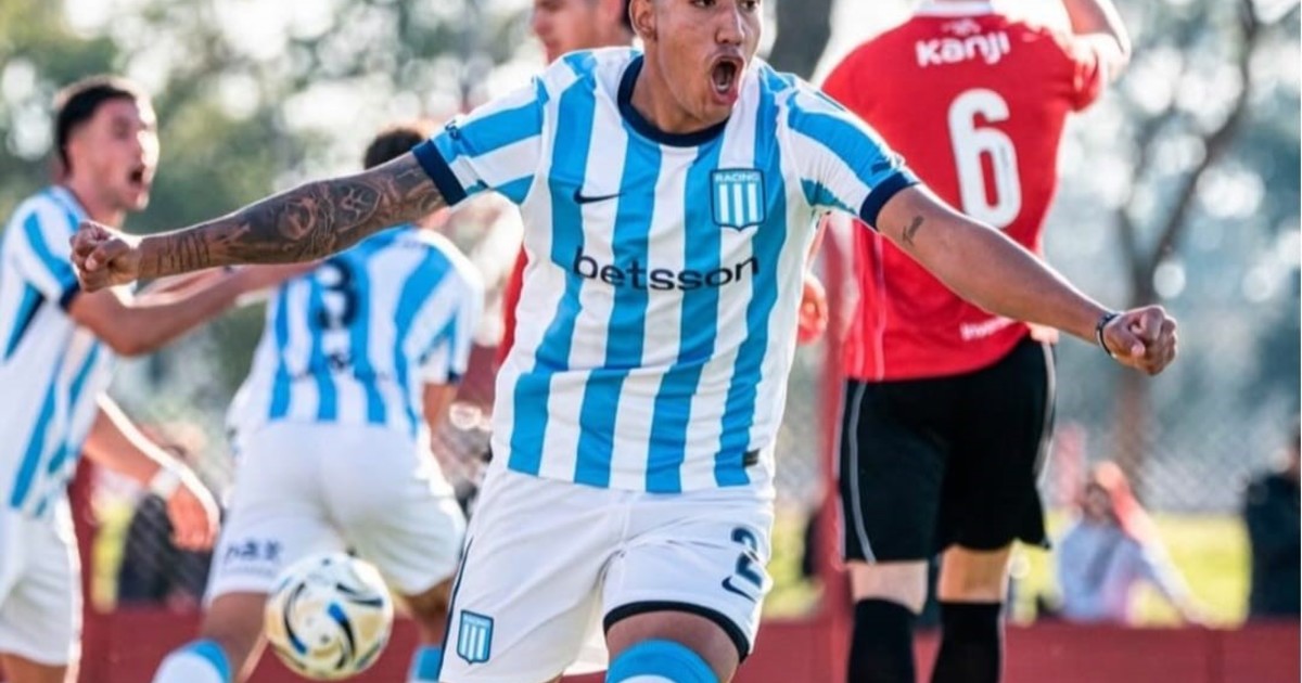 Imagen para el artículo: El juvenil de Racing que hizo una denuncia de acto racista en el clásico con Independiente